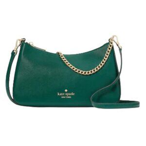 Kate Spade Madison Convertible Crossbody Bag Jade Green Saffiano Leather KC439